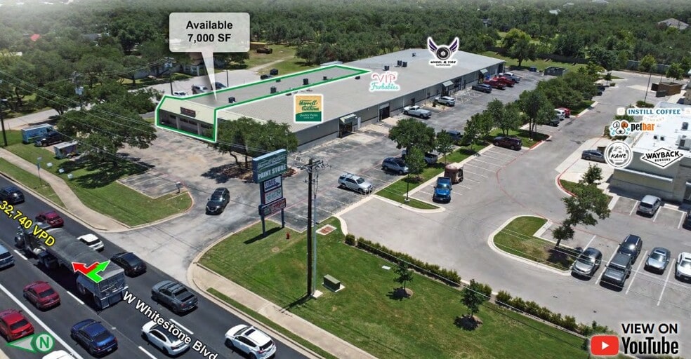 400 W Whitestone Blvd, Cedar Park, TX for lease - Building Photo - Image 1 of 7