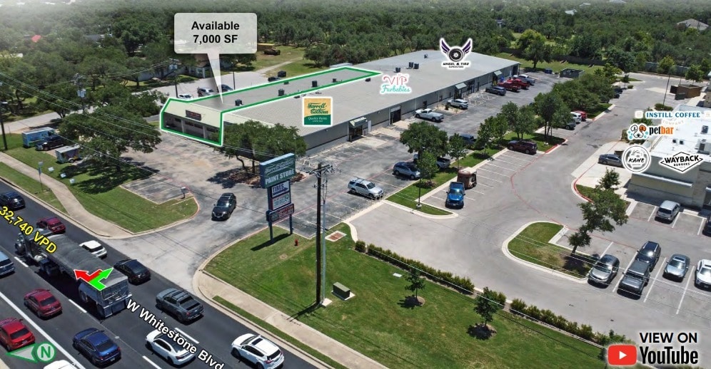 400 W Whitestone Blvd, Cedar Park, TX for lease Building Photo- Image 1 of 8