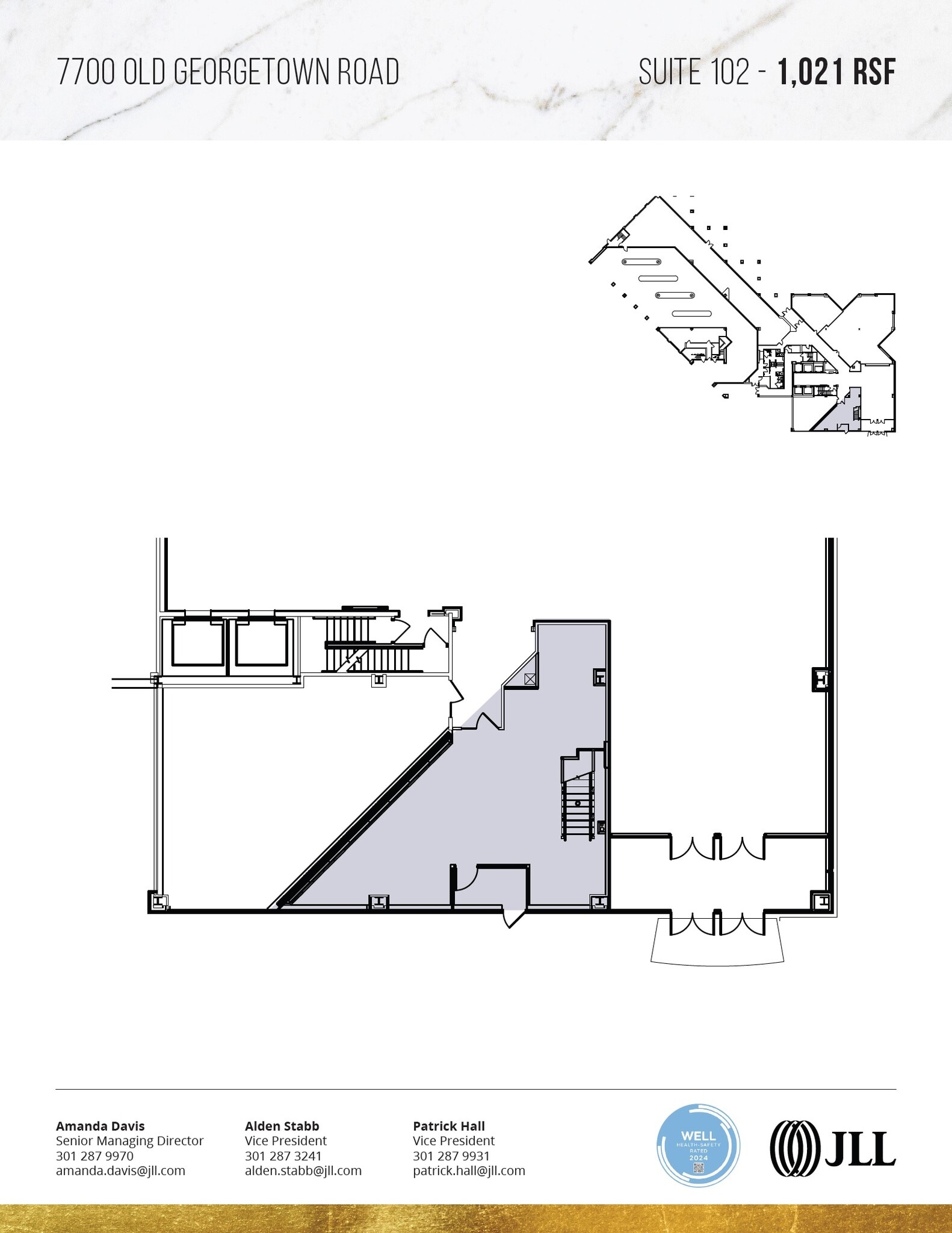 7700 Old Georgetown Rd, Bethesda, MD for lease Floor Plan- Image 1 of 1