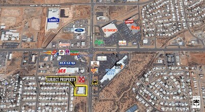 354 S Highway 92, Sierra Vista, AZ - AERIAL map view