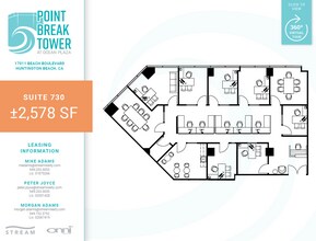 17011 Beach Blvd, Huntington Beach, CA for lease Floor Plan- Image 1 of 1