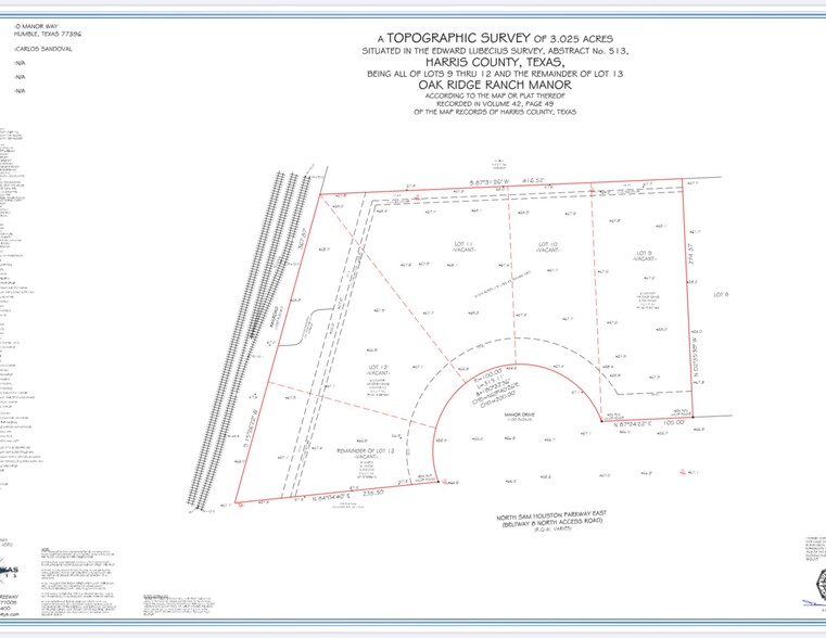 0 MANOR Way, Humble, TX for sale - Site Plan - Image 3 of 3