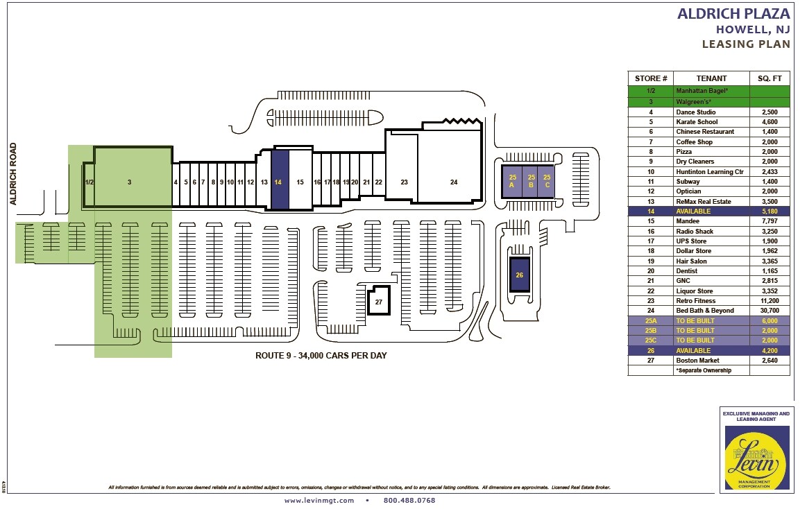 4075 US Highway 9, Howell, NJ for sale Site Plan- Image 1 of 1