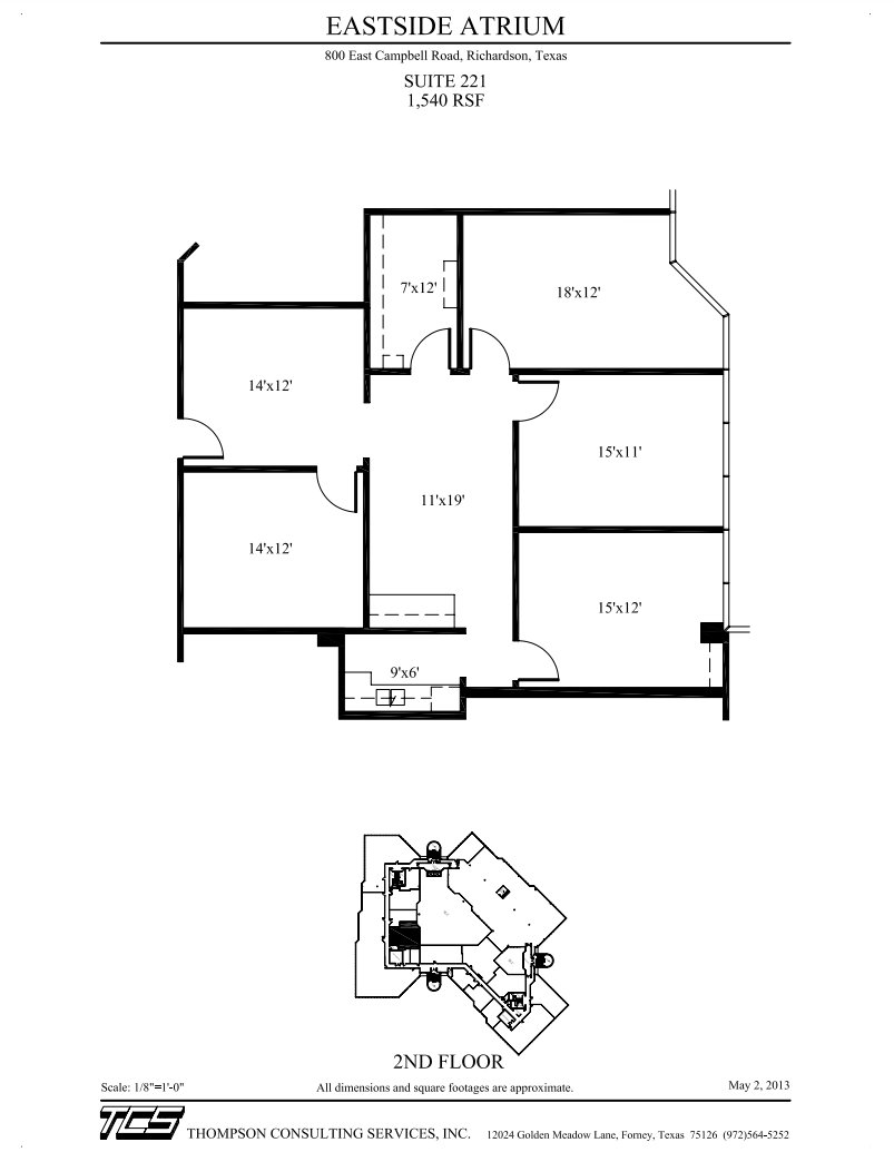 800 E Campbell Rd, Richardson, TX for lease Floor Plan- Image 1 of 1