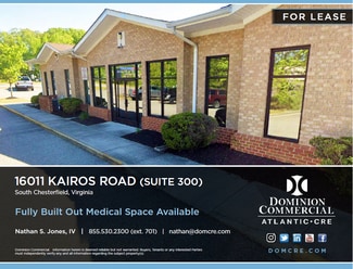 More details for 16011 Kairos Rd, Colonial Heights, VA - Office/Medical for Lease
