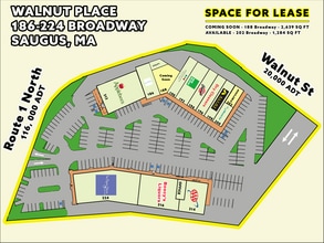 214 Broadway, Saugus, MA for lease Site Plan- Image 2 of 2