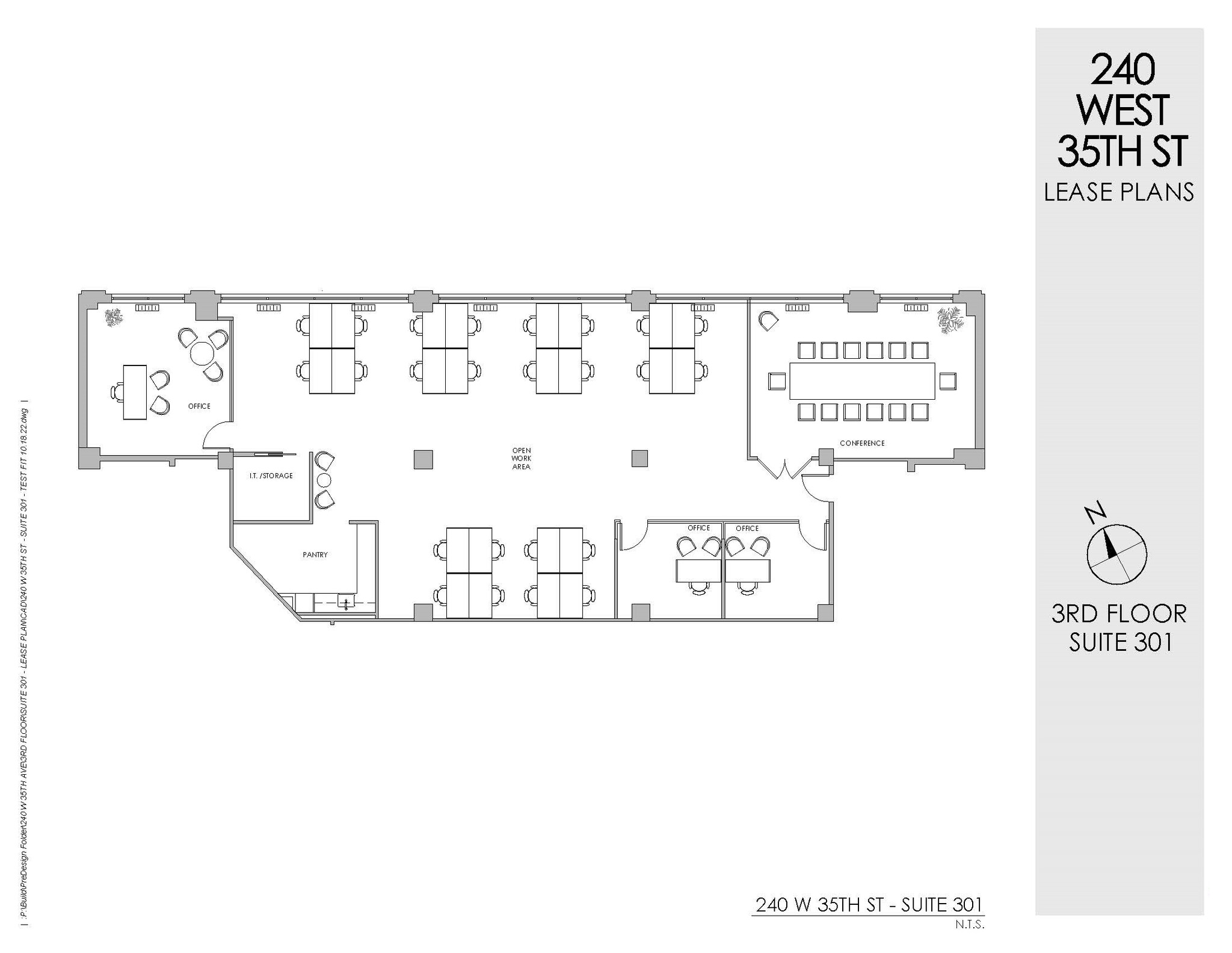 240 W 35th St, New York, NY for lease Floor Plan- Image 1 of 3