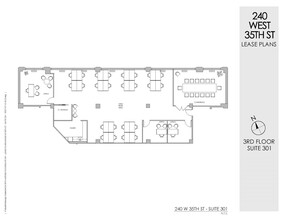 240 W 35th St, New York, NY for lease Floor Plan- Image 1 of 3