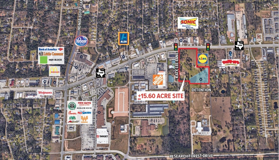 SEC of FM 1488 & Katy Lee Ln, Magnolia, TX for sale Primary Photo- Image 1 of 1