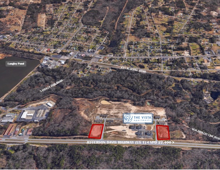 Jefferson Davis Hwy, Burnettown, SC for sale - Primary Photo - Image 1 of 1