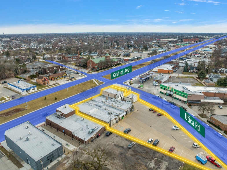 28311-28319 Gratiot Ave, Roseville, MI for lease - Building Photo - Image 2 of 3