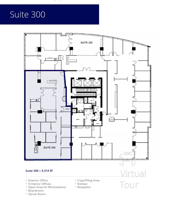 903 8th Ave SW, Calgary, AB for lease Floor Plan- Image 1 of 1