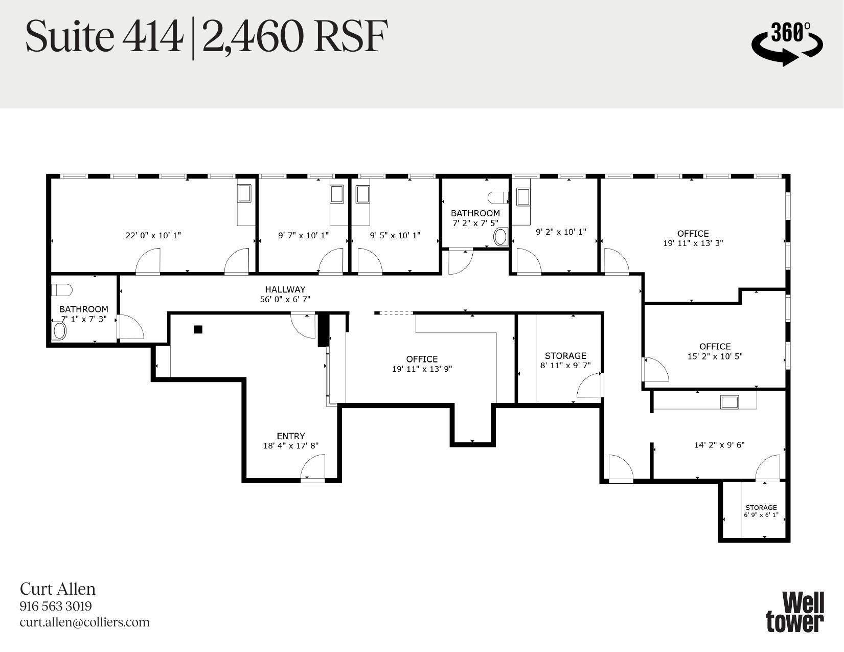 6620 Coyle Ave, Carmichael, CA for lease Floor Plan- Image 1 of 1