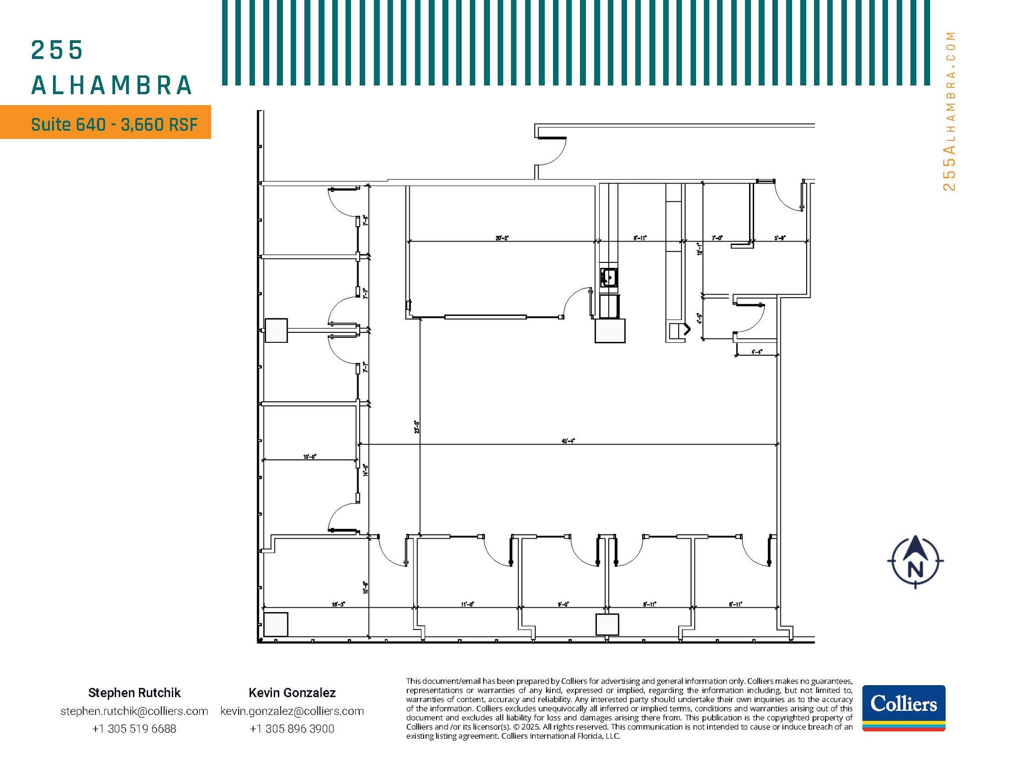 255 Alhambra Cir, Coral Gables, FL for lease Floor Plan- Image 1 of 1