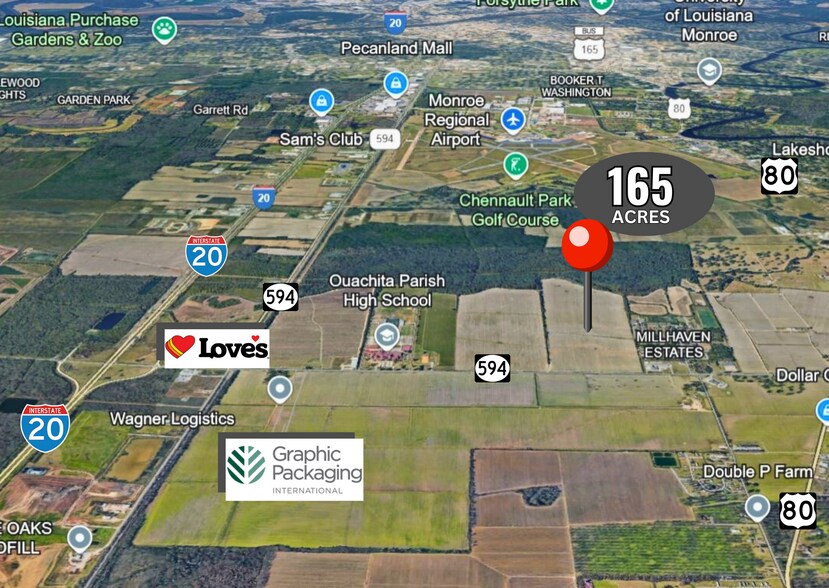 0 Highway 594, Monroe, LA for sale - Primary Photo - Image 1 of 1