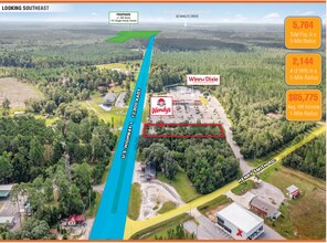551015 US 1 Hwy, Hilliard, FL - Aerial map view - Image1