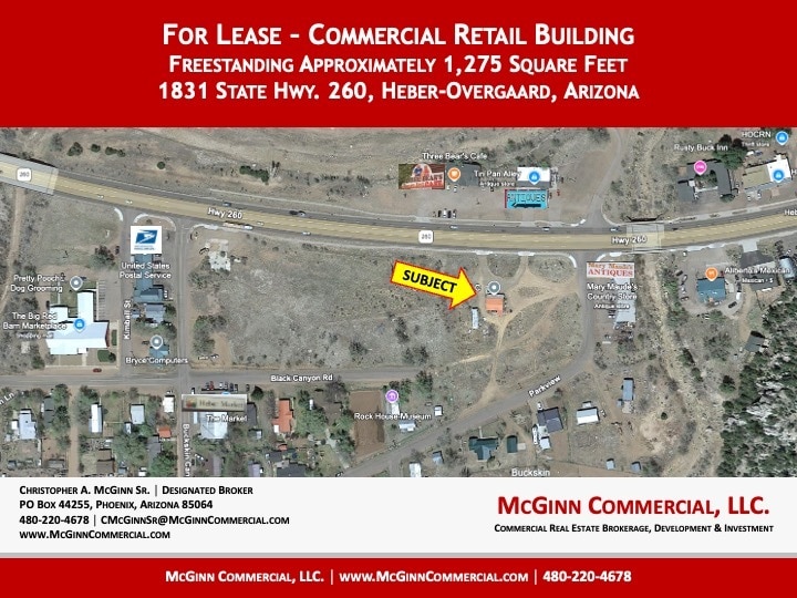 1831 AZ-State Rte. 260, Heber, AZ for lease Primary Photo- Image 1 of 3