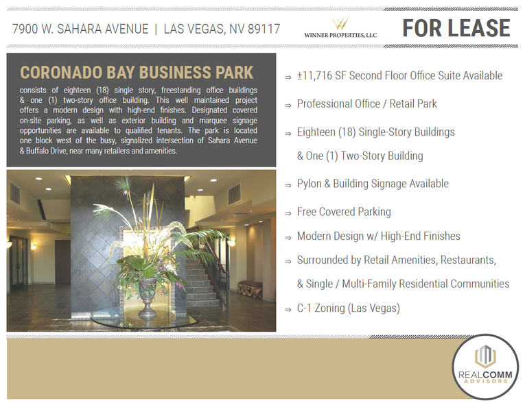 7900 W Sahara Ave, Las Vegas, NV for lease - Building Photo - Image 2 of 8