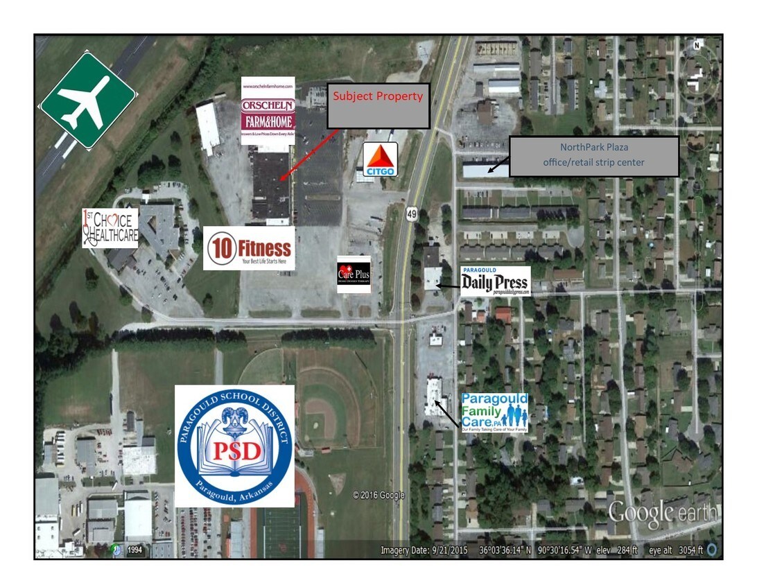 420 Hwy 49 N, Paragould, AR 72450 OfficeRetail Space for Lease