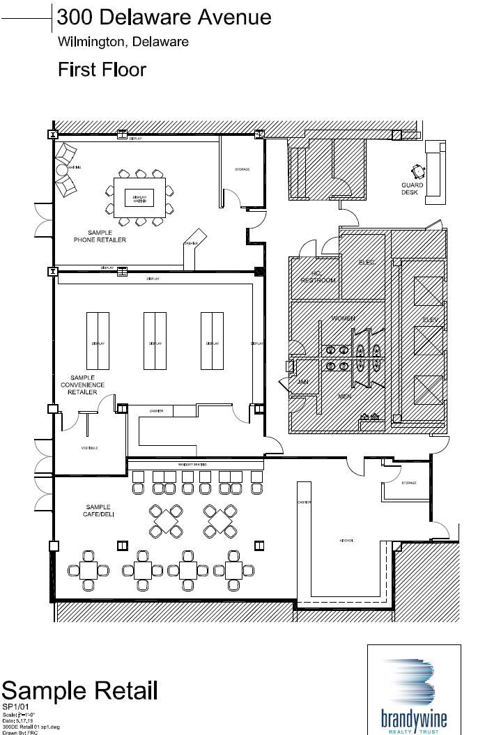 300 Delaware Ave, Wilmington, DE for lease Floor Plan- Image 1 of 2