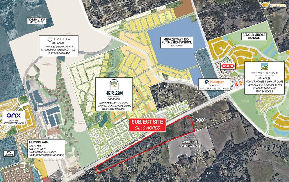 Ronald Reagan blvd, Georgetown, TX for sale - Building Photo - Image 1 of 6