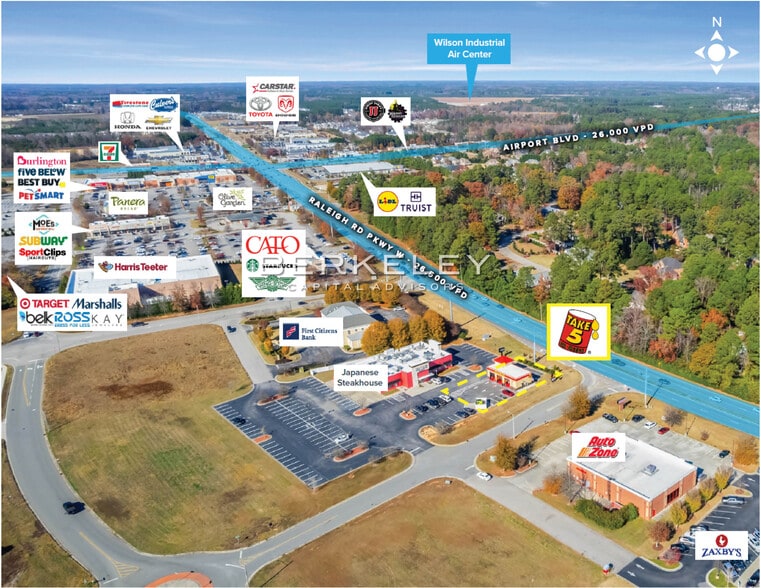 3101 Raleigh Road Pky W, Wilson, NC for sale - Building Photo - Image 2 of 5