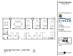 645 N Michigan Ave, Chicago, IL for lease Floor Plan- Image 1 of 1