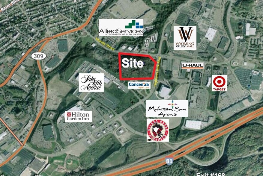 Highland Park Blvd & Mundy St, Wilkes Barre, PA 18702