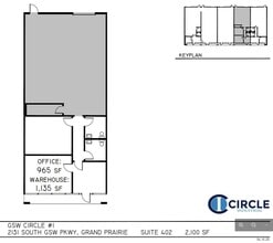 2133 Great Southwest Pky, Grand Prairie, TX for lease Floor Plan- Image 1 of 1