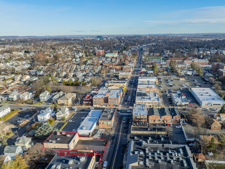 189 Franklin Ave, Nutley, NJ for lease - Aerial - Image 3 of 12