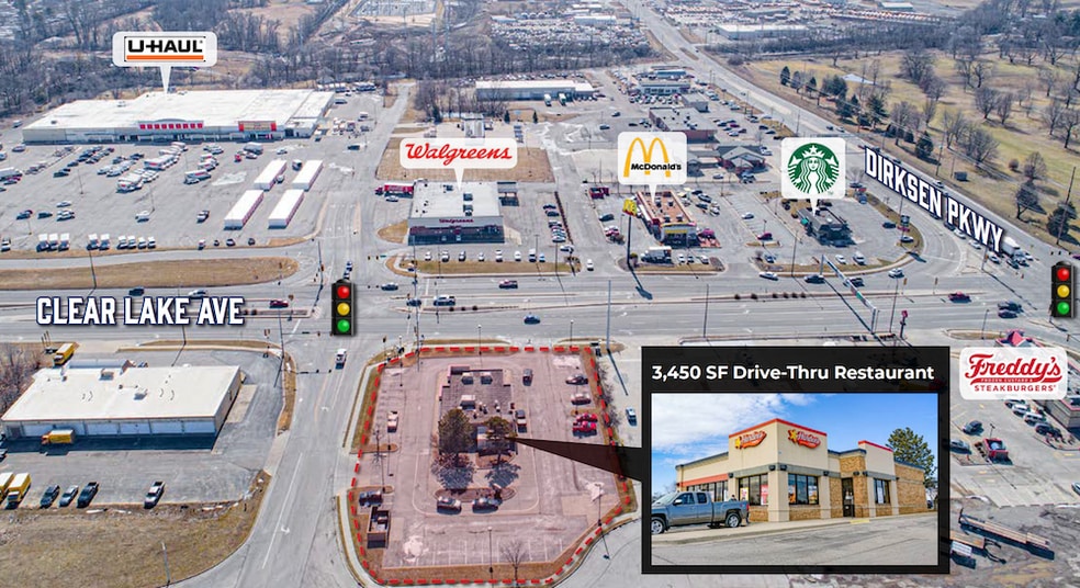 3217 E Clear Lake Ave, Springfield, IL for lease - Building Photo - Image 3 of 3