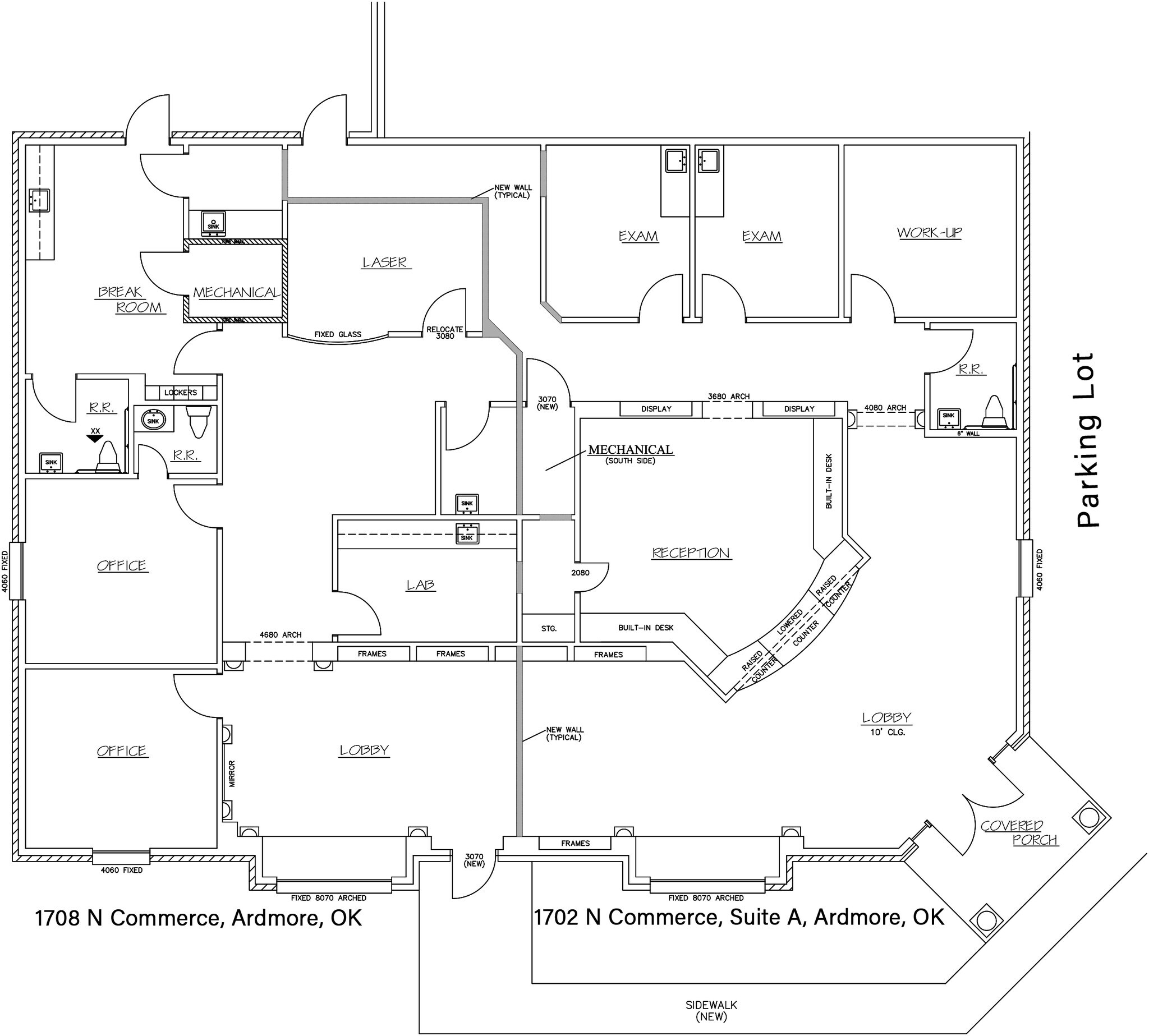 1702-1708 N Commerce St, Ardmore, OK for sale Floor Plan- Image 1 of 1