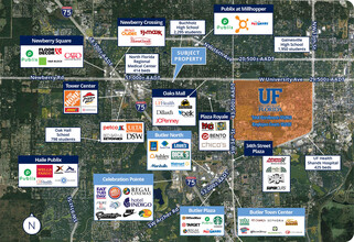 4960 W Newberry Rd, Gainesville, FL - aerial  map view - Image1