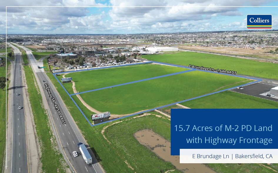 E Brundage Ln, Bakersfield, CA for sale - Building Photo - Image 1 of 3