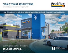 Dutch Bros | New 15yr Corp Abs NNN Grd Lse - Drive Through Restaurant