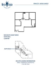 949 S Coast Dr, Costa Mesa, CA for lease Floor Plan- Image 1 of 1