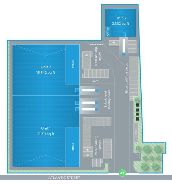 1 Atlantic St, Altrincham for lease - Site Plan - Image 3 of 3