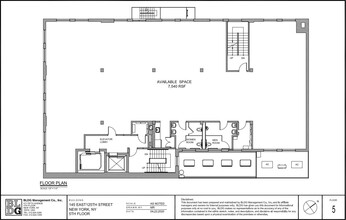 145-147 E 125th St, New York, NY for lease Floor Plan- Image 1 of 1