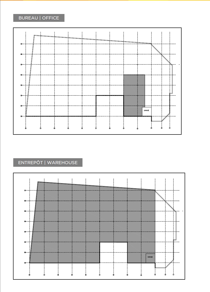 4455 Rue Cousens, Montréal, QC for lease Floor Plan- Image 1 of 1