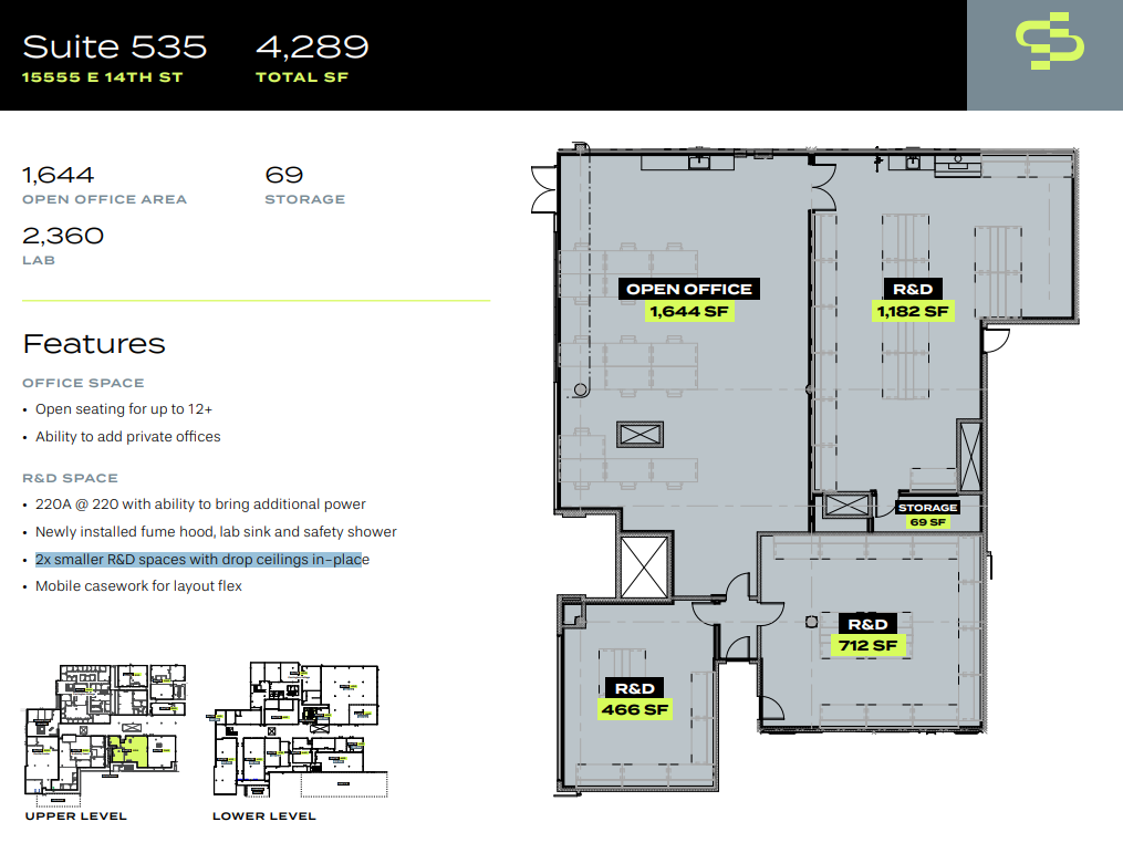 15555 E 14th St, San Leandro, CA for lease Floor Plan- Image 1 of 3