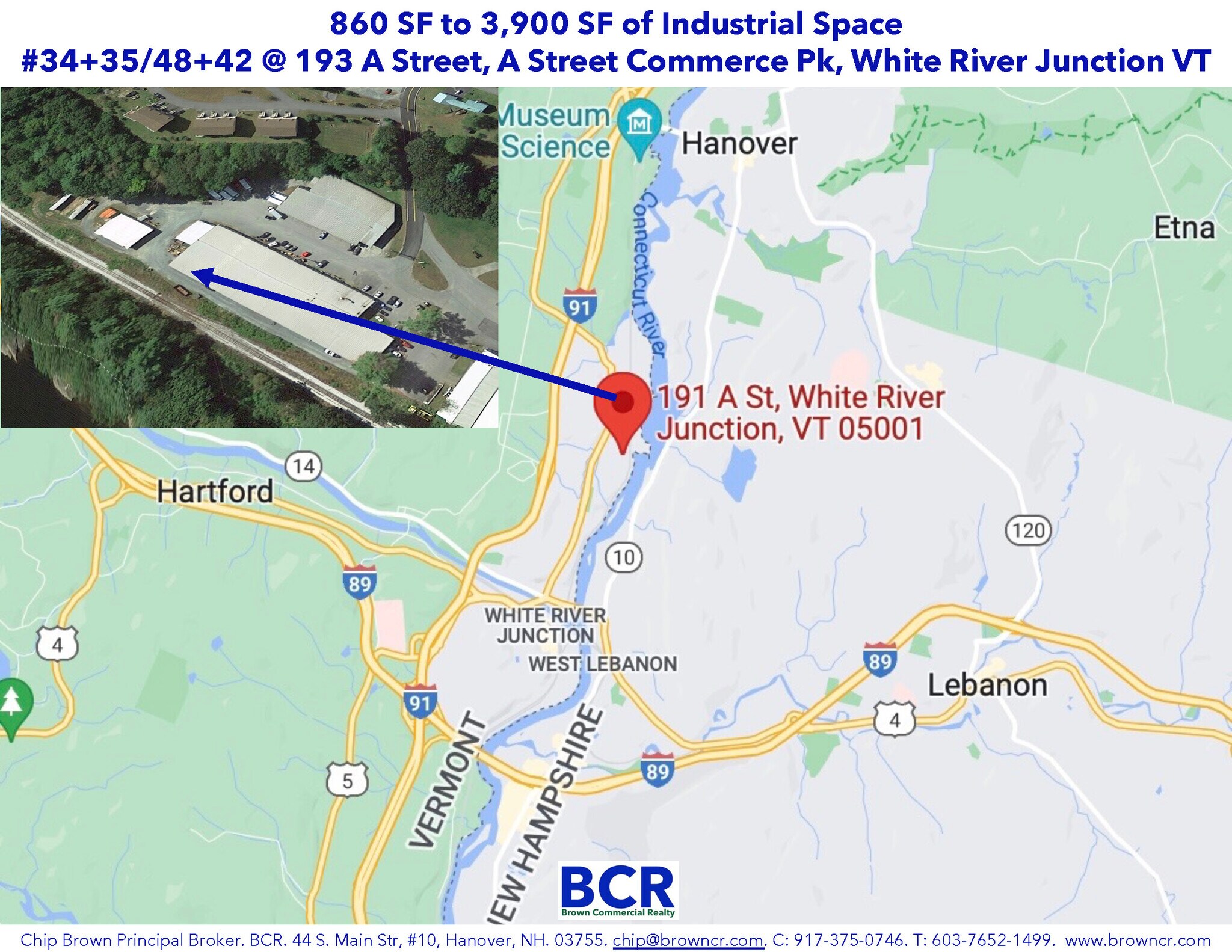 193 A St, Wilder, VT 05088 A STREET COMMERCE PARK