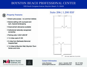 1325 S Congress Ave, Boynton Beach, FL for lease Floor Plan- Image 1 of 2