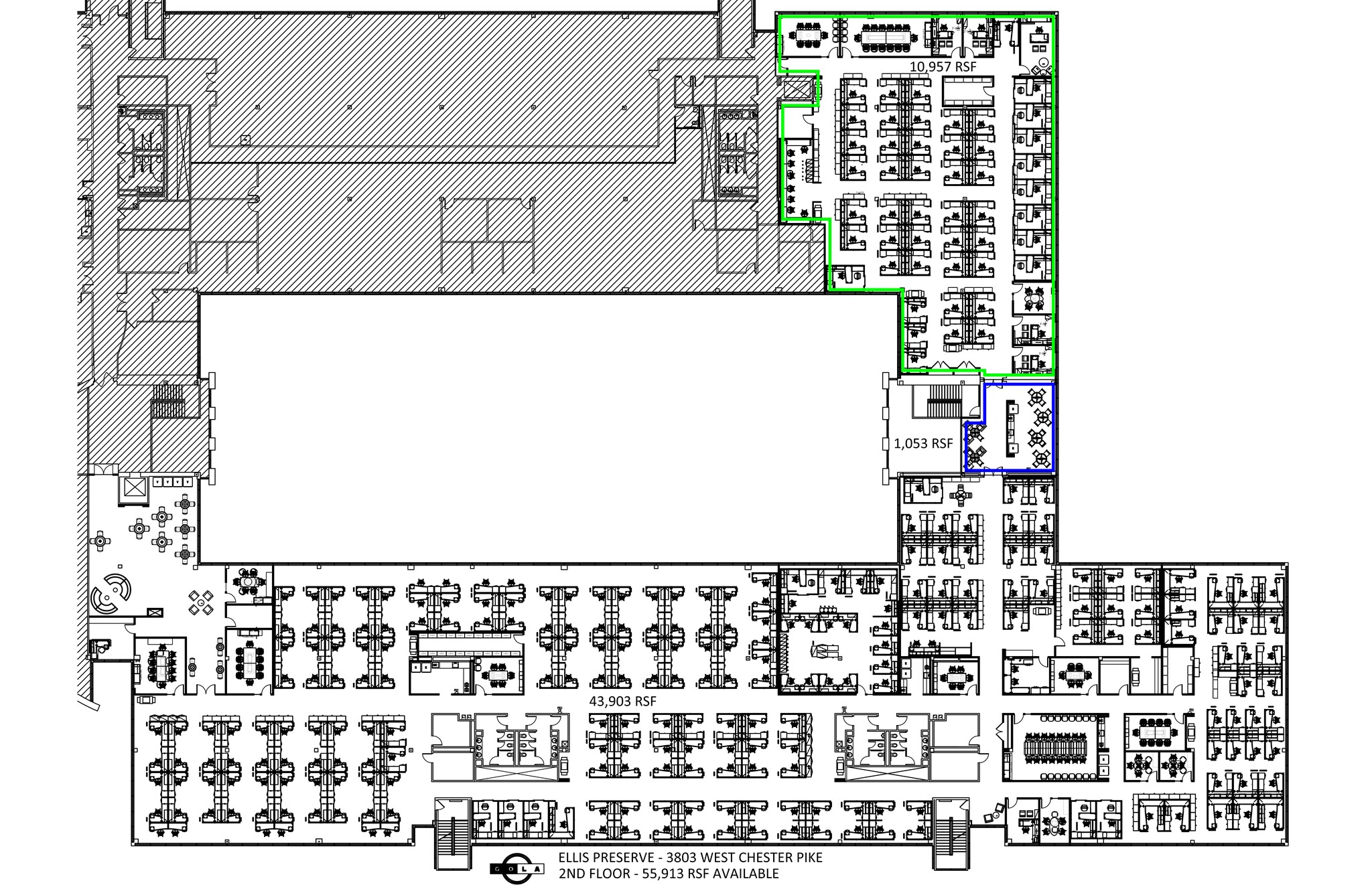 3803 West Chester Pike, Newtown Square, PA for lease Site Plan- Image 1 of 1