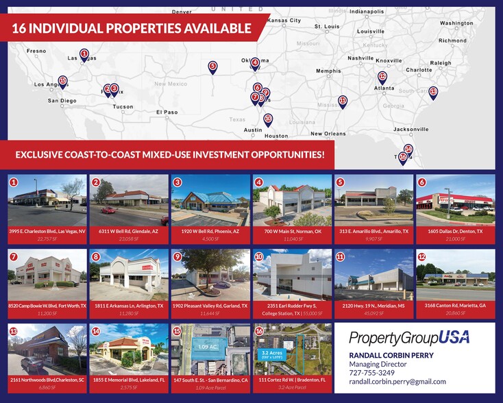 16 Commercial Assets portfolio of 16 properties for sale on LoopNet.com - Building Photo - Image 1 of 16