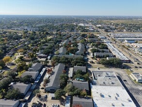 9722 Leawood Blvd, Houston, TX - AERIAL map view - Image1