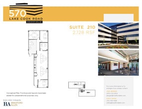 570 Lake Cook Rd, Deerfield, IL for lease Floor Plan- Image 1 of 1