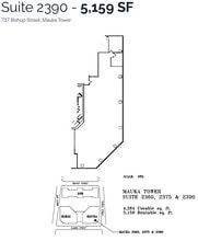 733 Bishop St, Honolulu, HI for lease Floor Plan- Image 1 of 1
