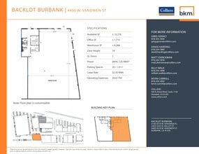 4406-4408 W Vanowen St, Burbank, CA for lease Site Plan- Image 1 of 1