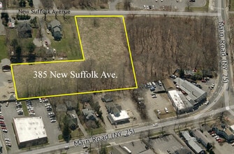 385 New Suffolk Ave, Mattituck, NY - AERIAL map view