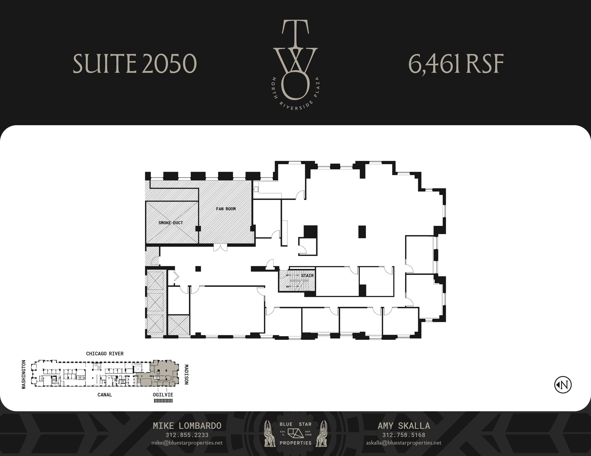 2 N Riverside Plz, Chicago, IL for lease Floor Plan- Image 1 of 1